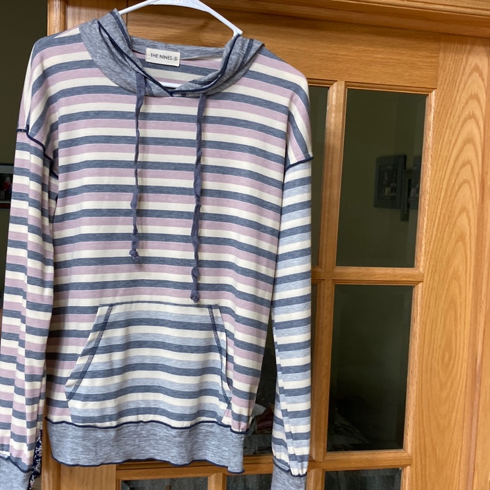 The Nines S Striped Hoodie